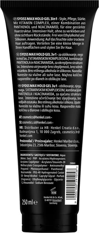 SYOSS Power-Gel Max Hold