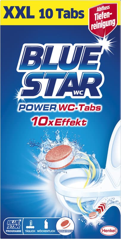 Blue Star 6x Effekt WC-Kraft-Tabs