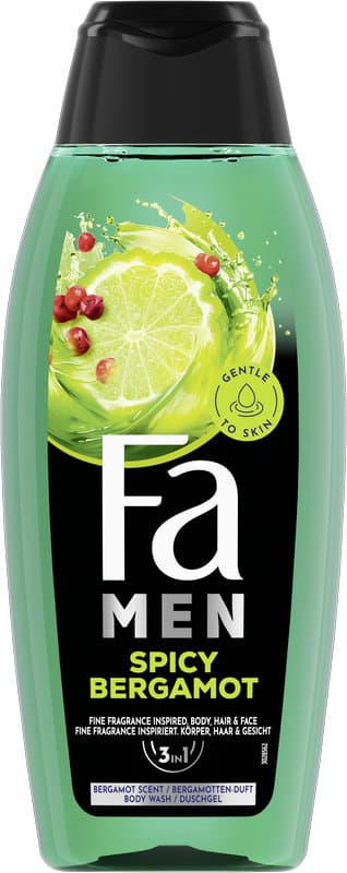 FA Men 2in1 Körper & Haar Duschgel Spicy Bergamot