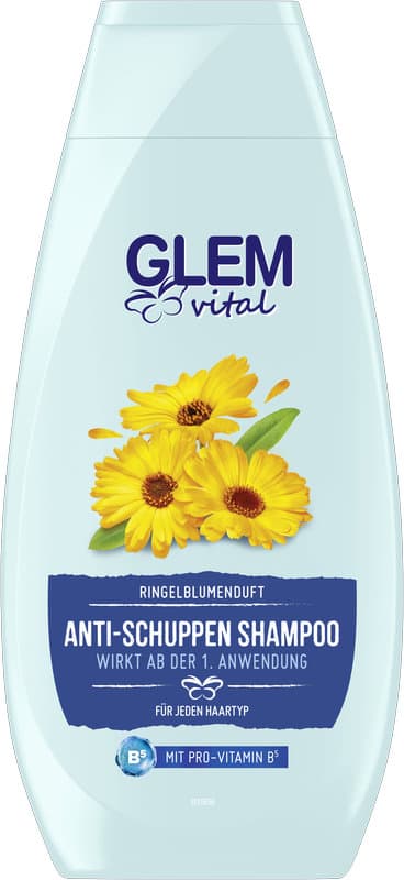 Schwarzkopf GLEM vital Anti-Schuppen Shampoo Ringelblumenduft