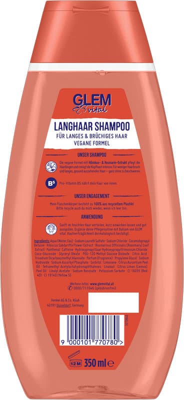 Glem Vital Haarshampoo Langhaar
