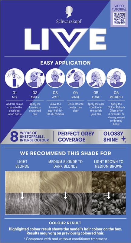 Schwarzkopf LIVE Harafarbe Intense Colour