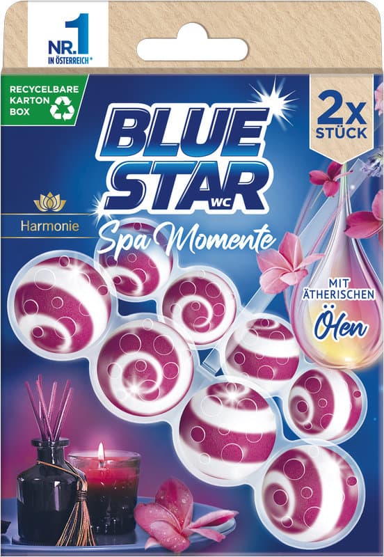 Blue Star WC-Steine Spa Momente Harmonie