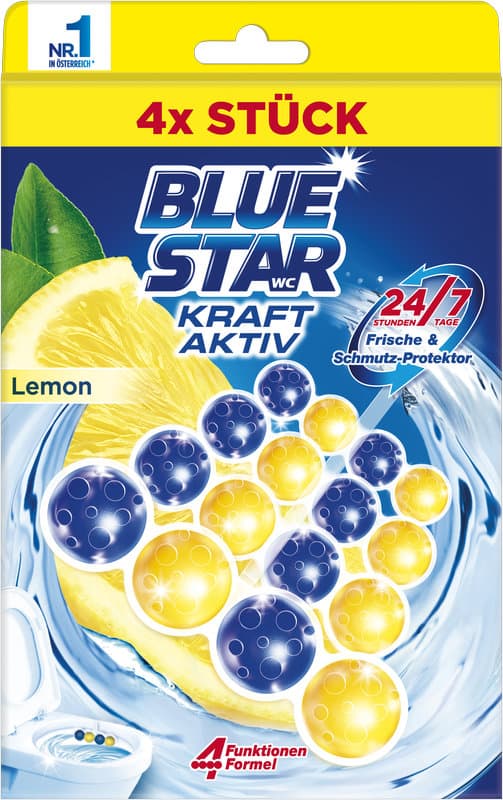 Blue Star WC-Steine Kraft Aktiv Lemon