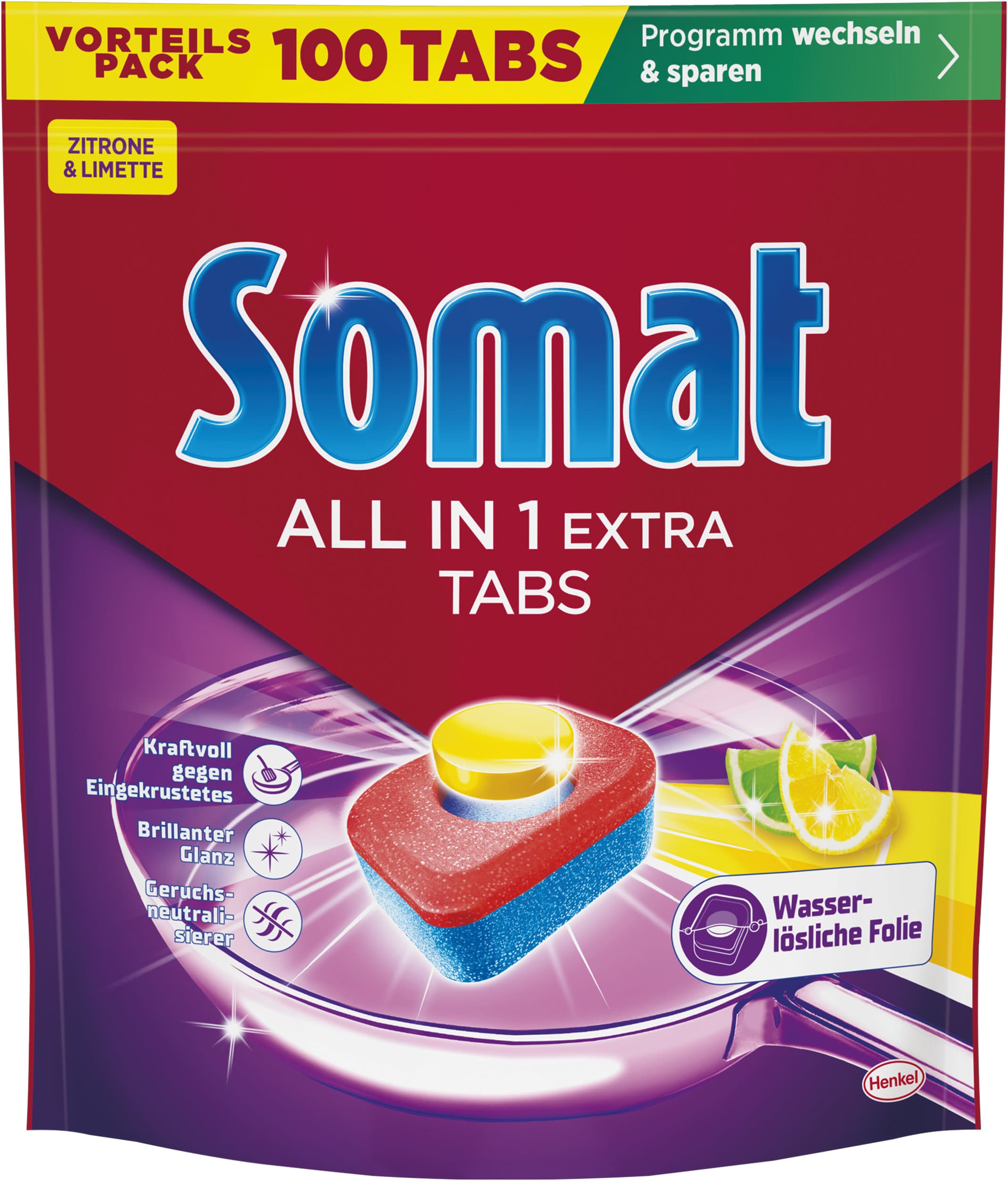 SOMAT All In 1 Extra 100 Tabs
