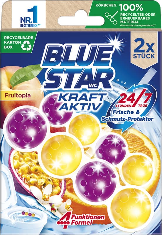 Blue Star WC-Steine Kraft Aktiv Fruitopia