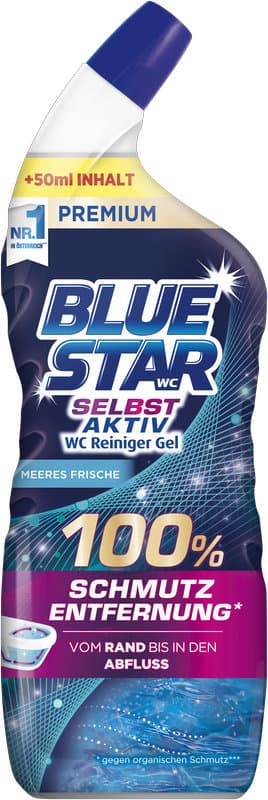 Blue Star WC-Reiniger Selbst Aktiv Gel Meeres Frische