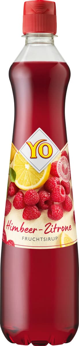YO Fruchtsirup Himbeer-Zitrone