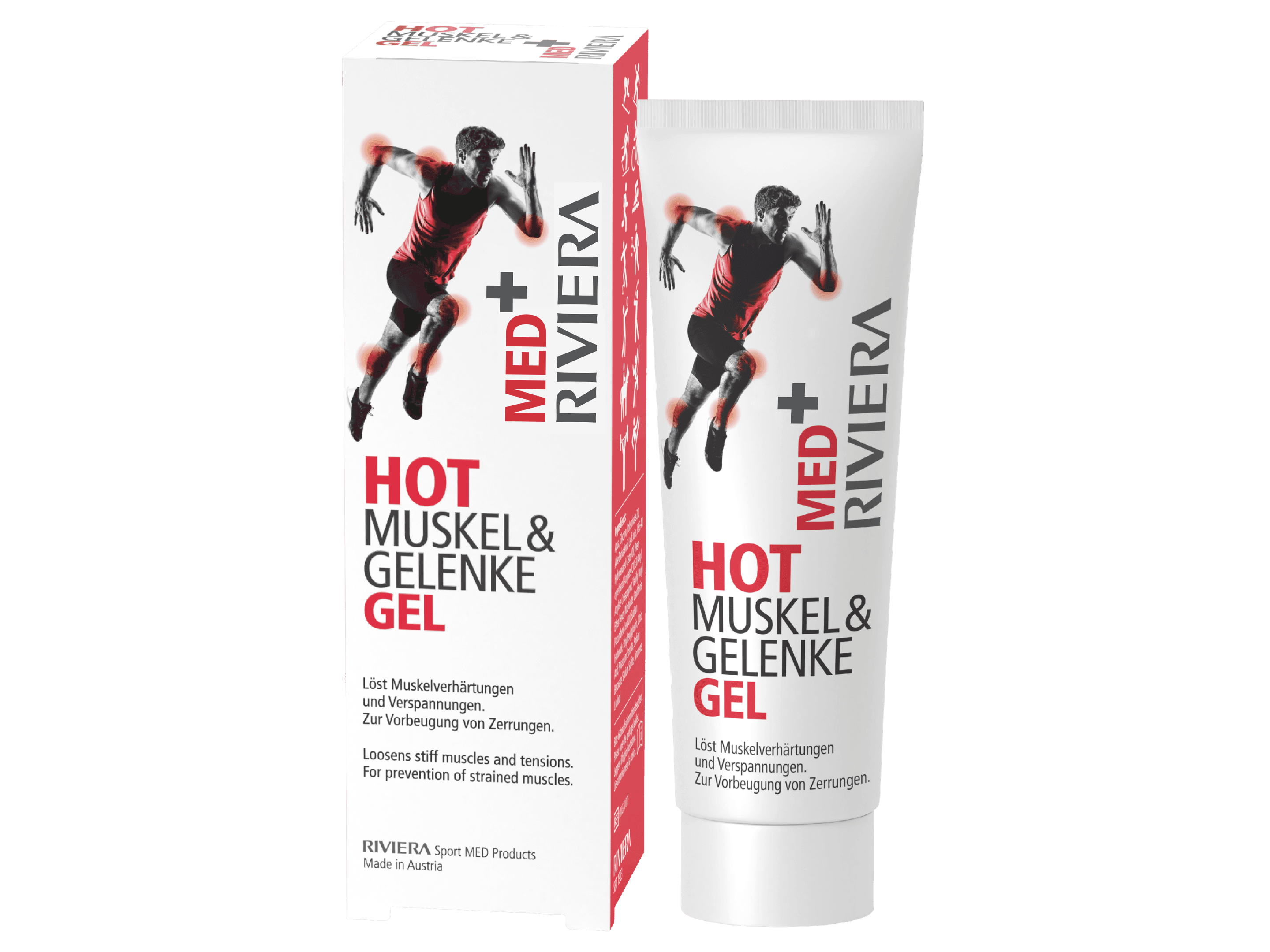 RIVIERA MED+ Hot Muskel & Gelenke Gel