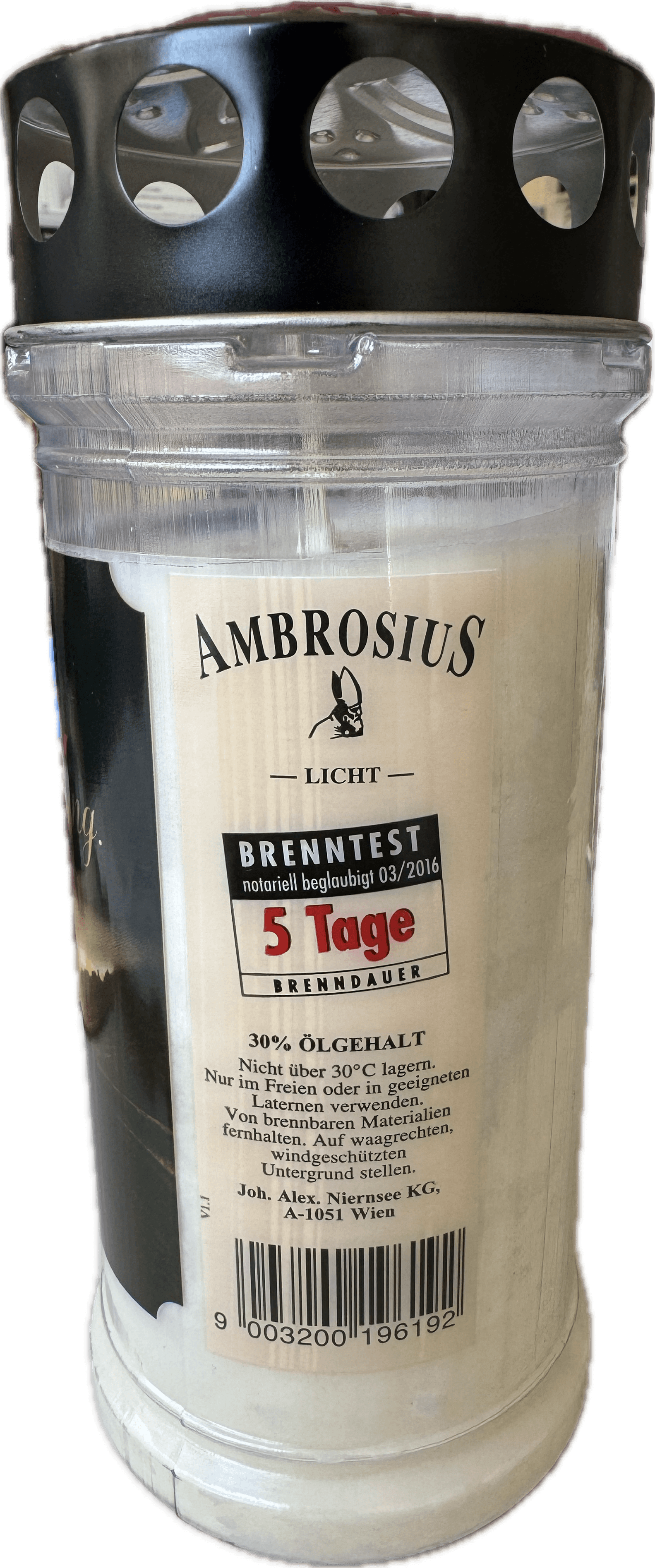 Produktbild Ambrosius 5 Tage Grablicht Hoffnung 2 von 2