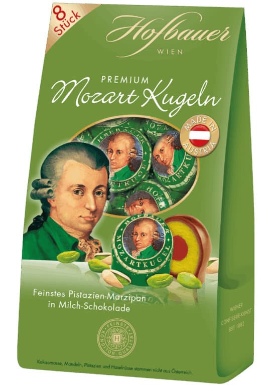 Hofbauer Mozartkugeln Pistazie