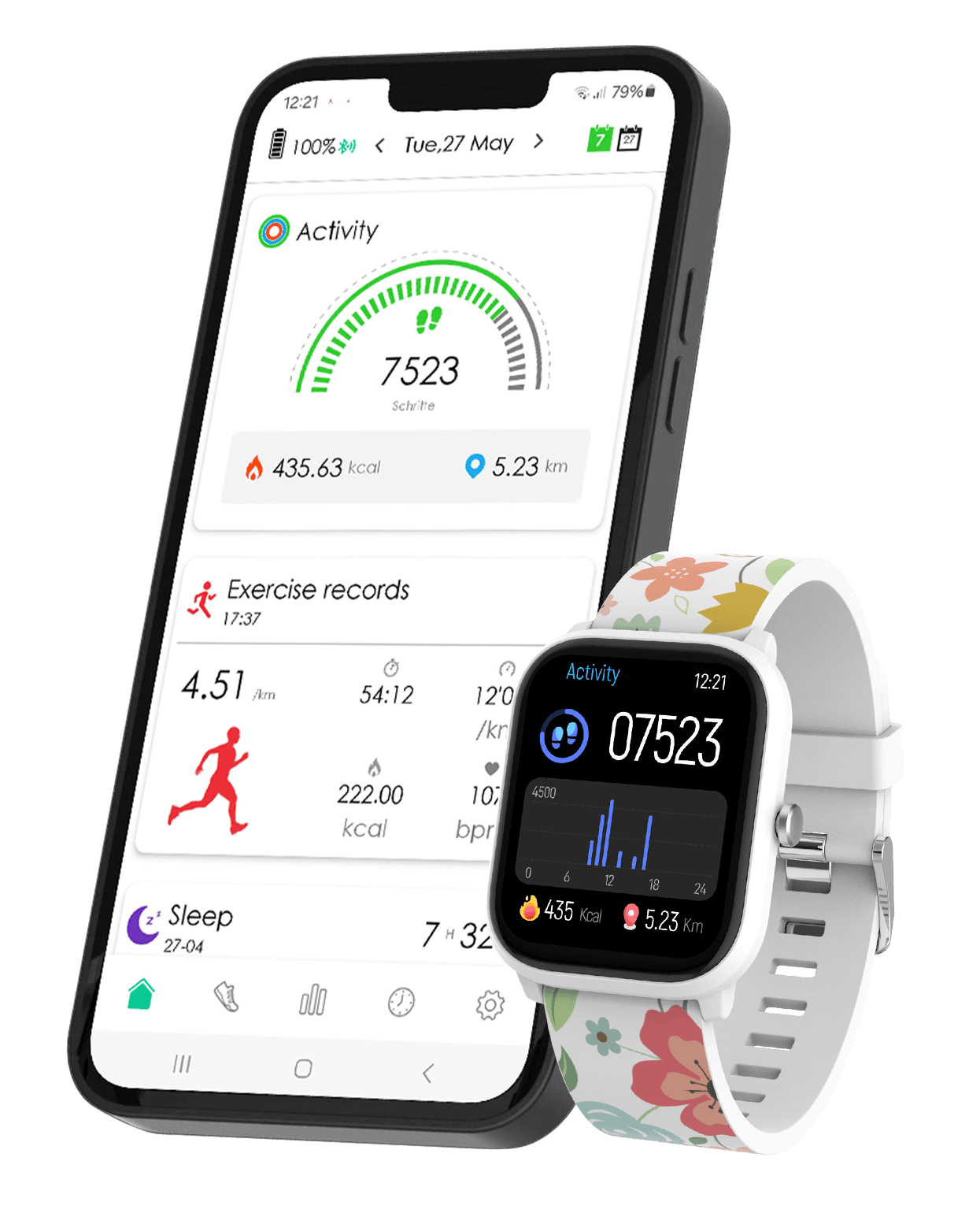 Produktbild Müller Kinder-Smartwatch MU-SWK-8A 6 von 6