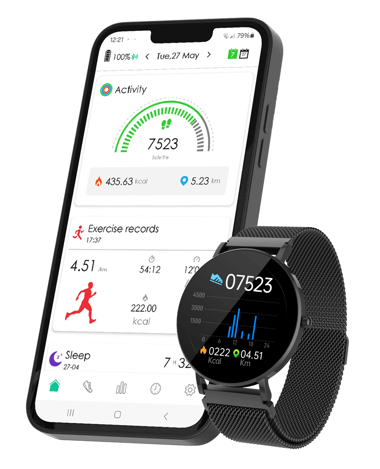 Produktbild Müller KIENZLE-Smartwatch MU-KI-91A 6 von 7