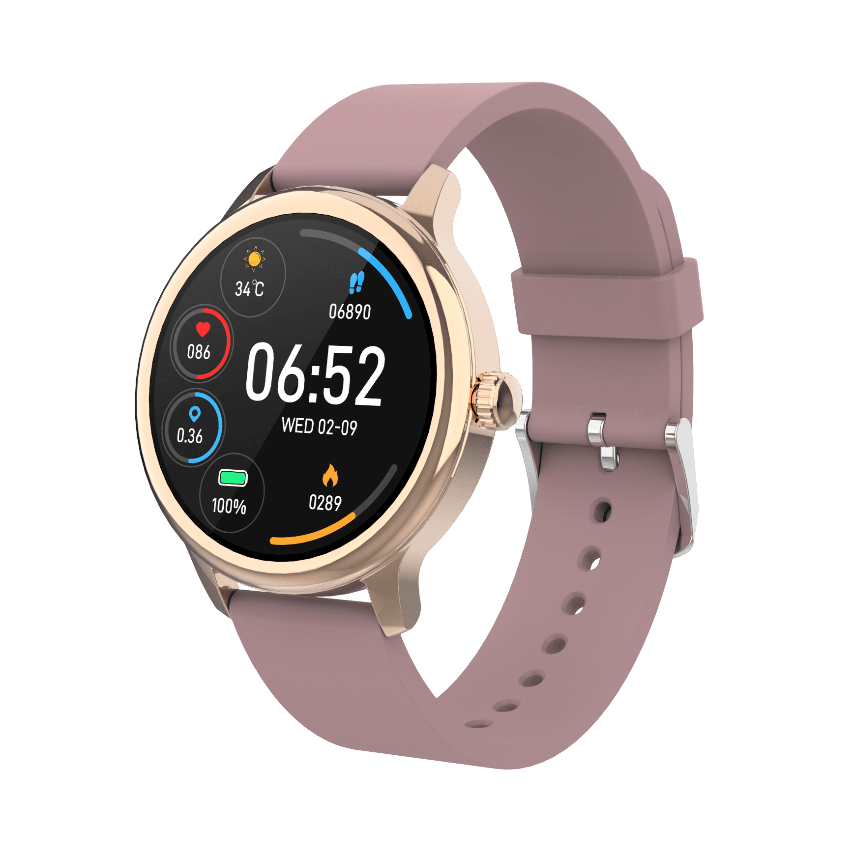 Müller Smartwatch mit Telefonfunktion MU-SWC-17C
