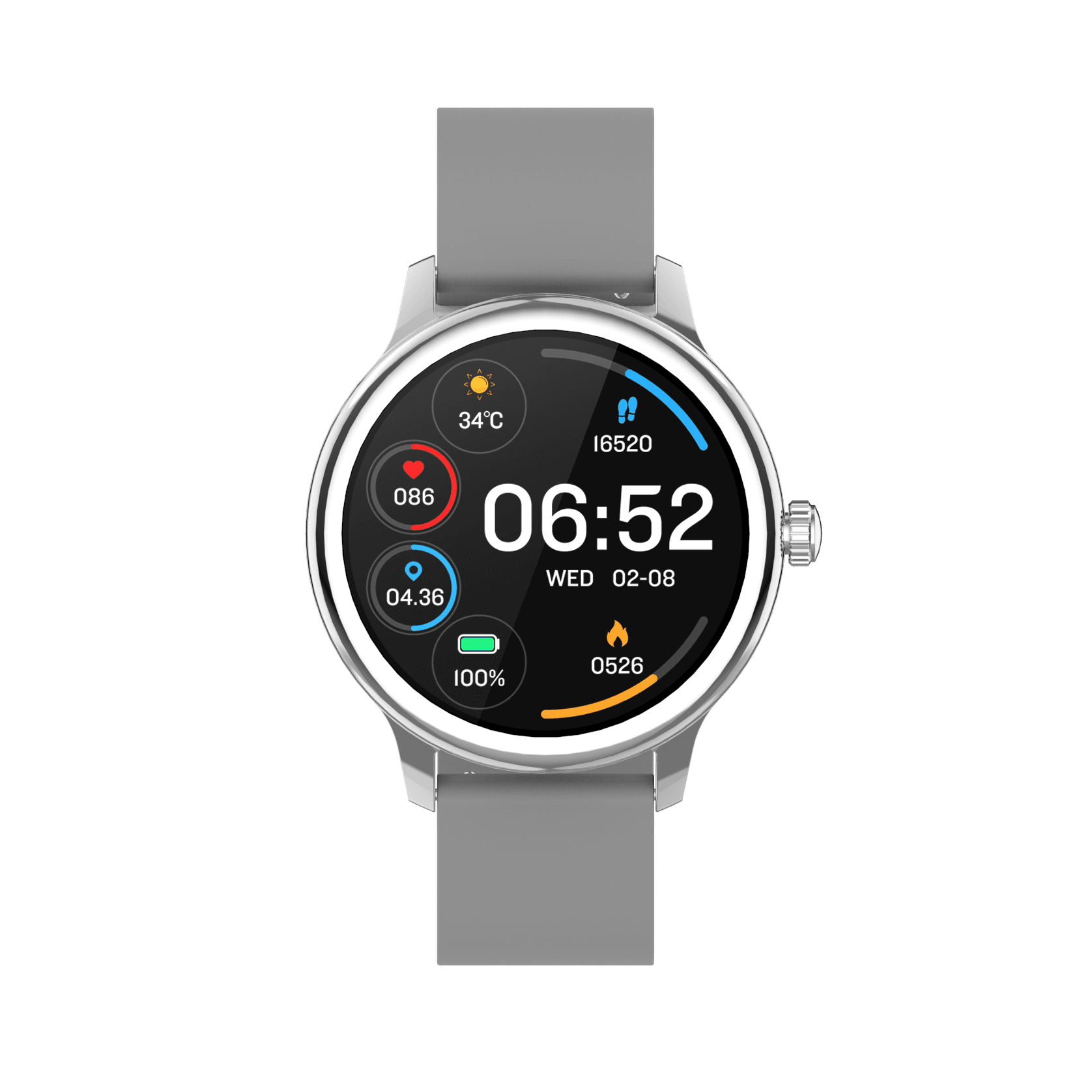 Produktbild Müller Smartwatch mit Telefonfunktion MU-SWC-17D 2 von 7