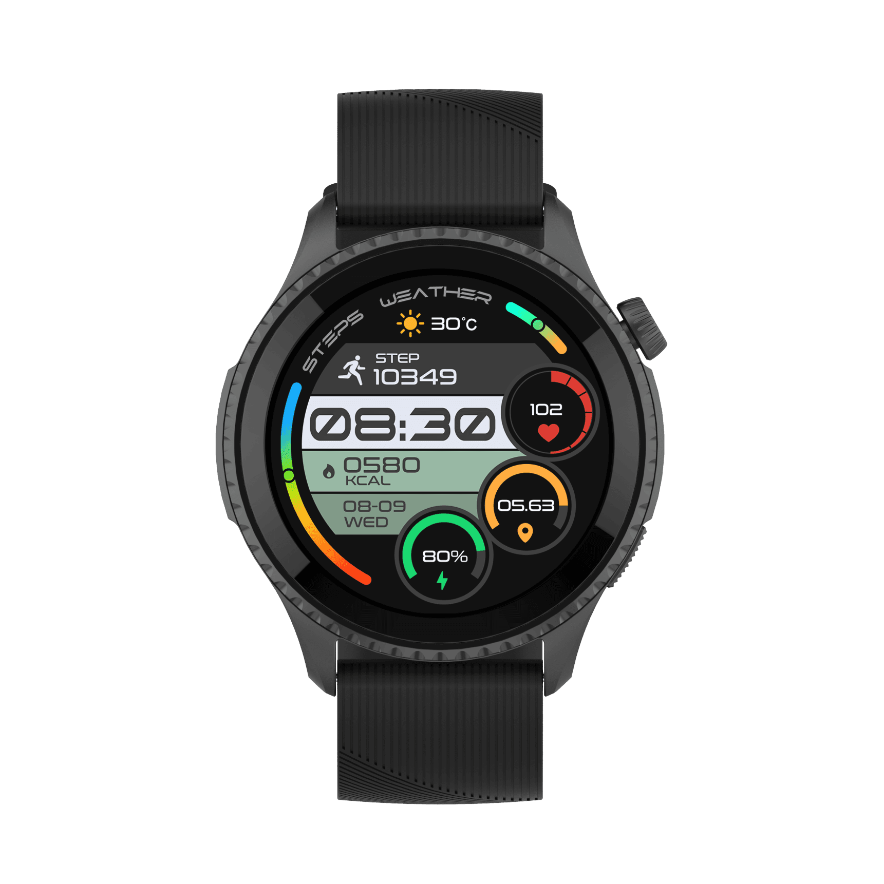 Produktbild Müller Smartwatch mit GPS und Telefonfunktion MU-SWG-55A 2 von 7