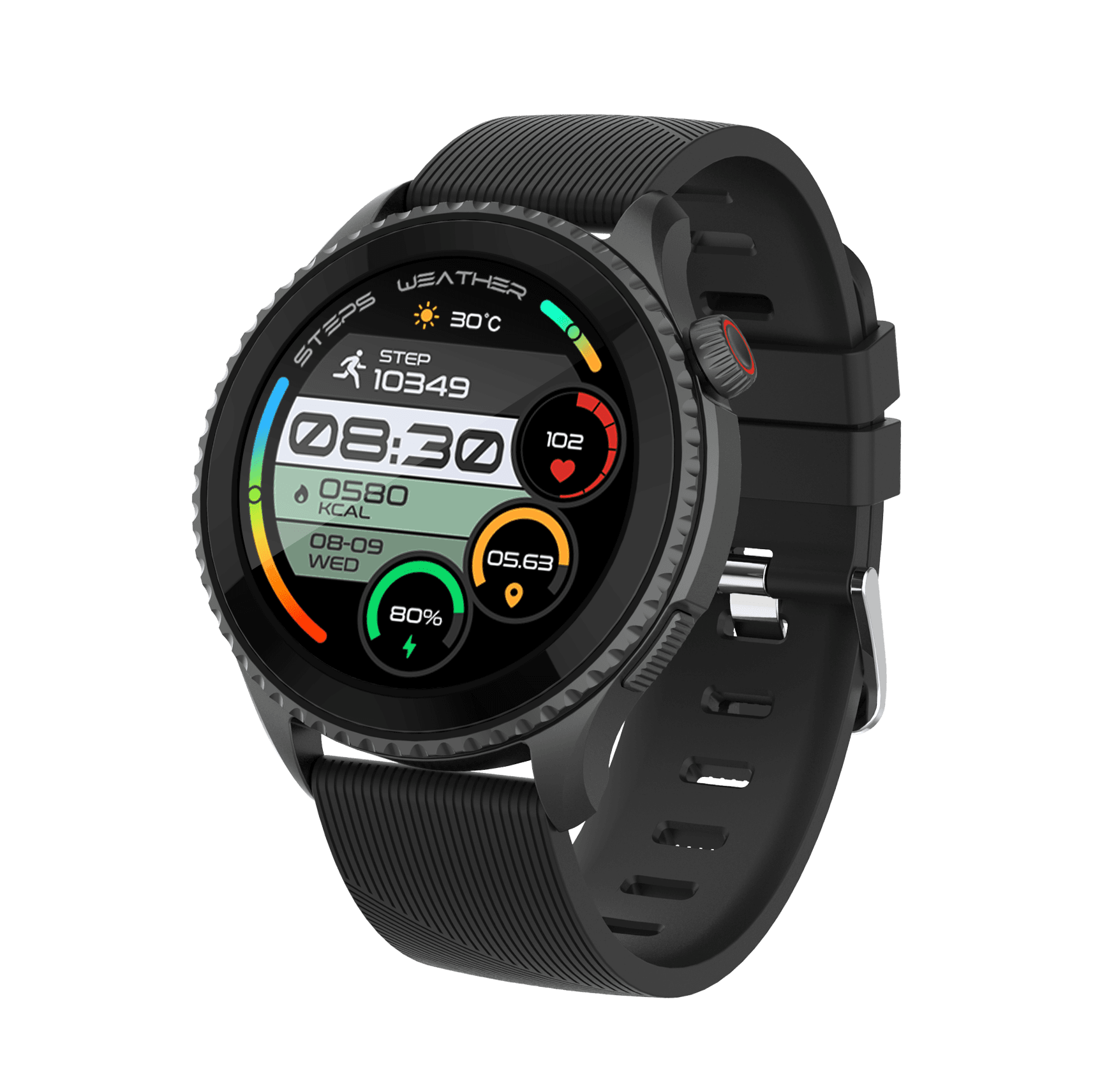 Müller Smartwatch mit GPS und Telefonfunktion MU-SWG-55A