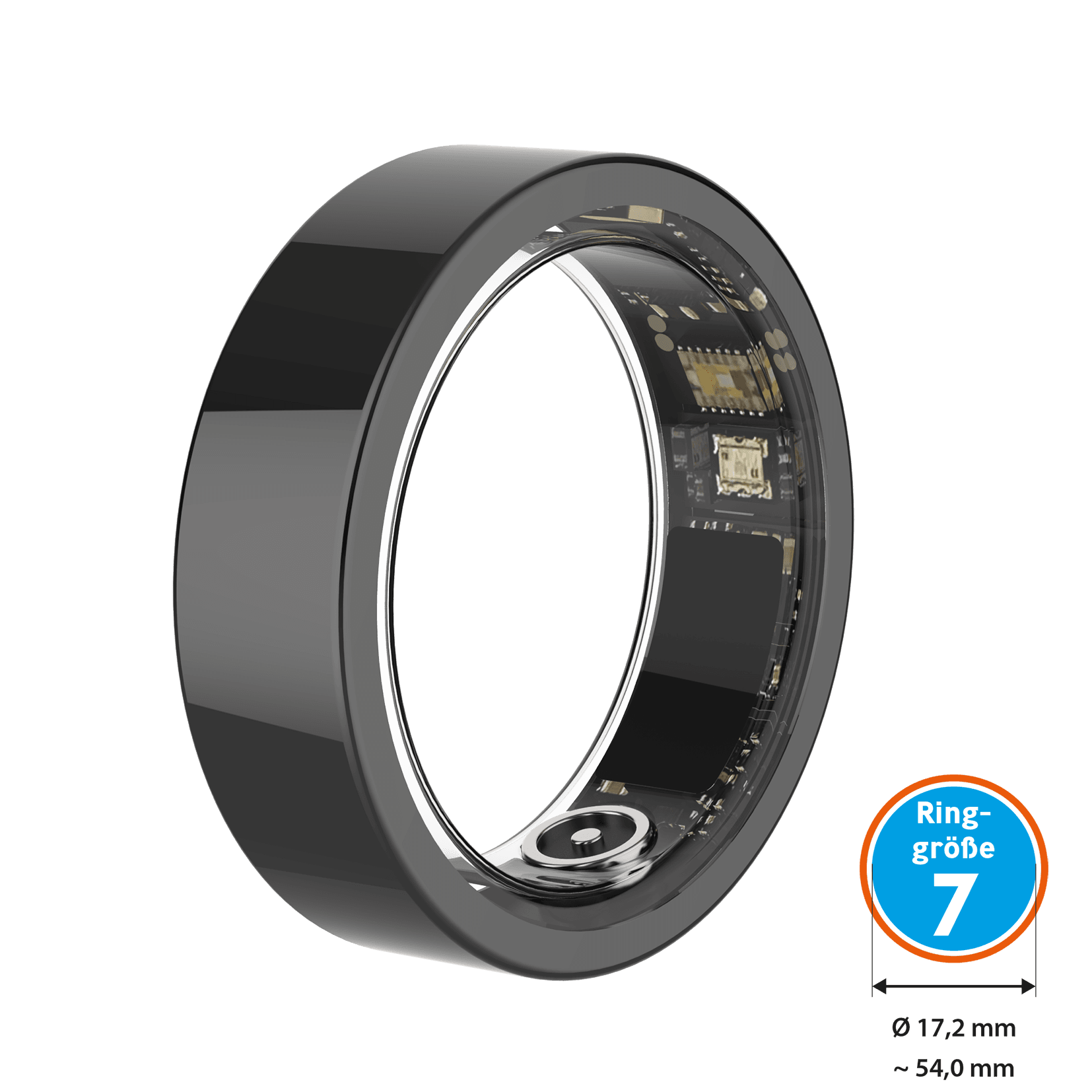 Müller Smartring MU-SR-B7 - Größe 7 - Durchmesser 17,4 mm