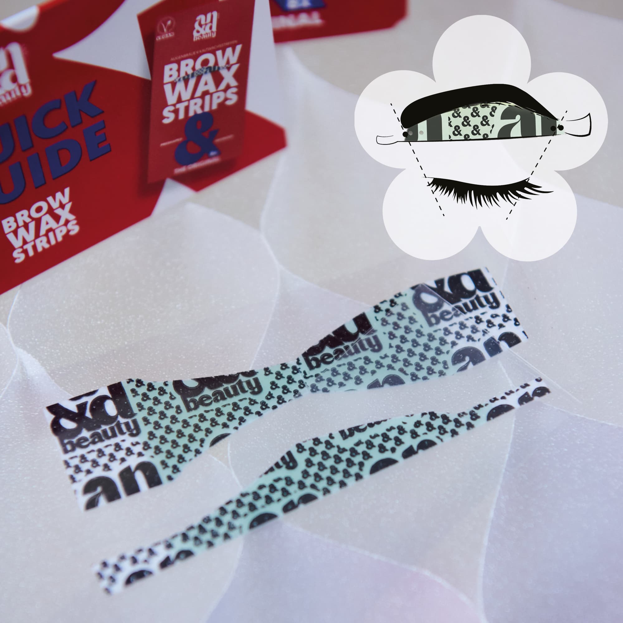 Produktbild A.N.D. beauty Brow Wax Strips 9 von 10