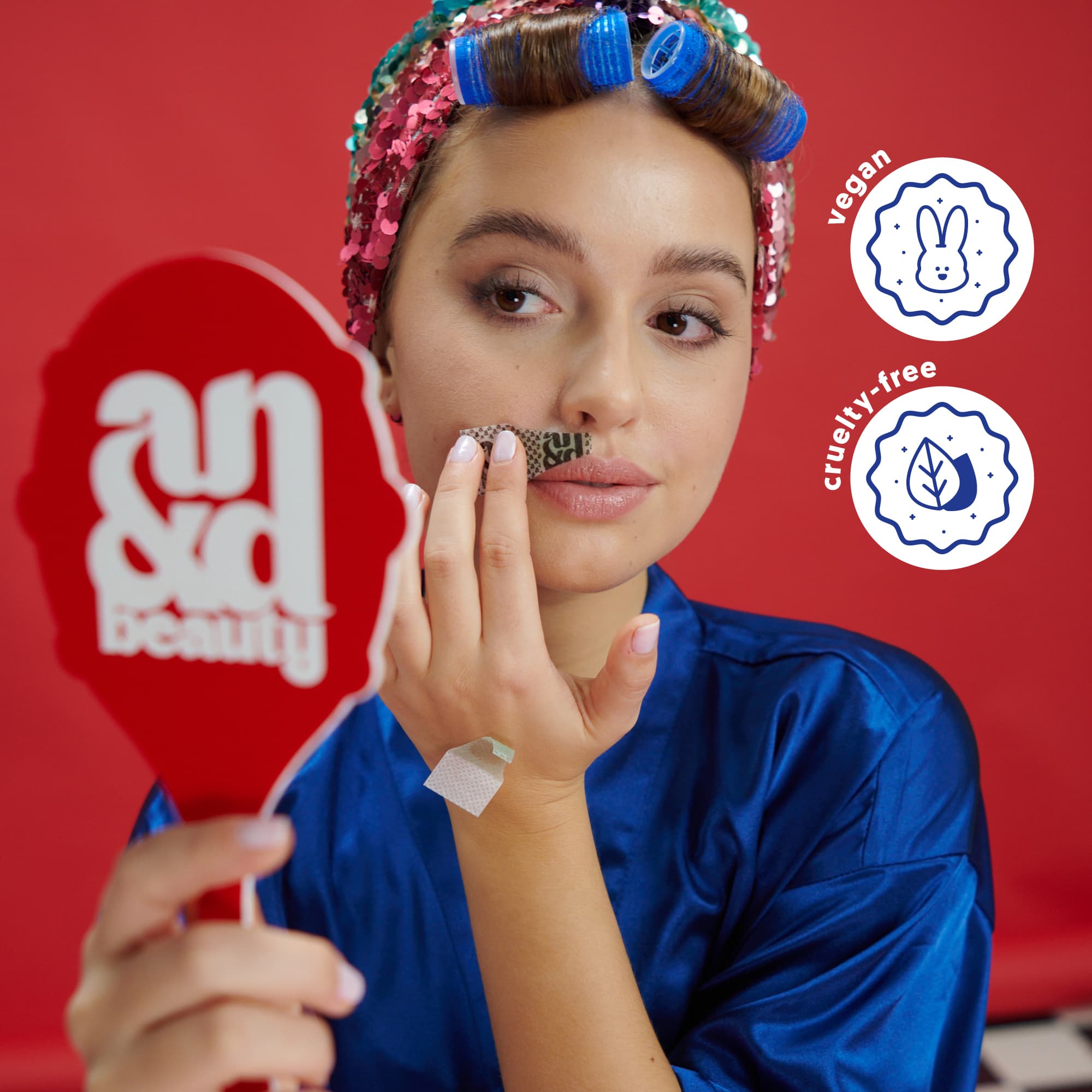 Produktbild A.N.D. beauty Lip Wax Strips 3 von 4