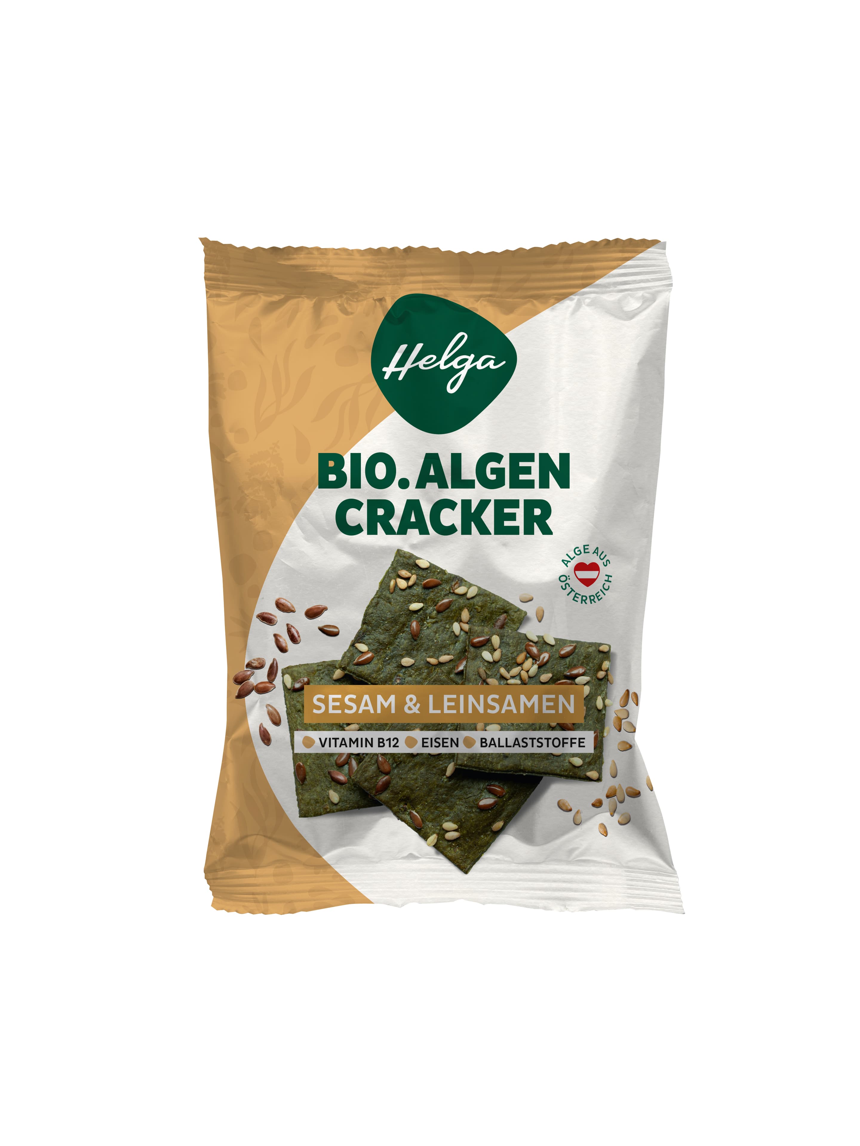 Helga Bio Algencracker Sesam & Leinsamen