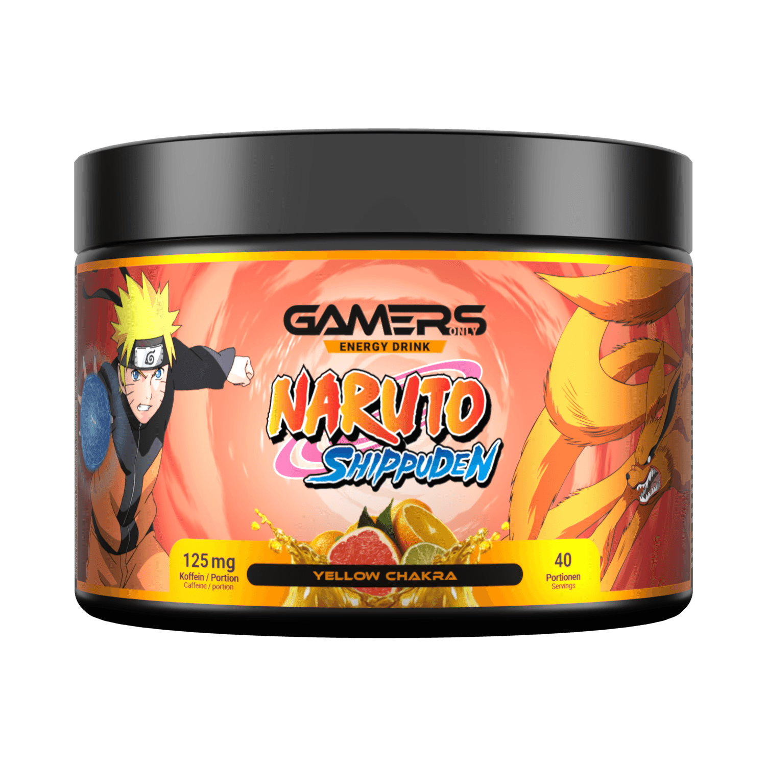 GAMERS ONLY Energy Drink Naruto