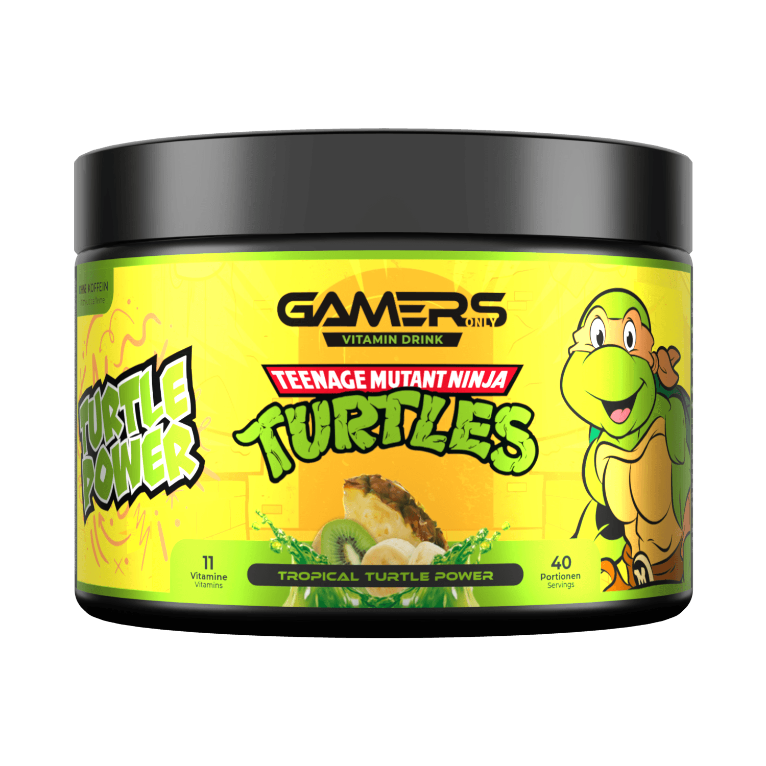 GAMERS ONLY Vitamin Drink Teenage Mutant Ninja Turtles Tropical Punch