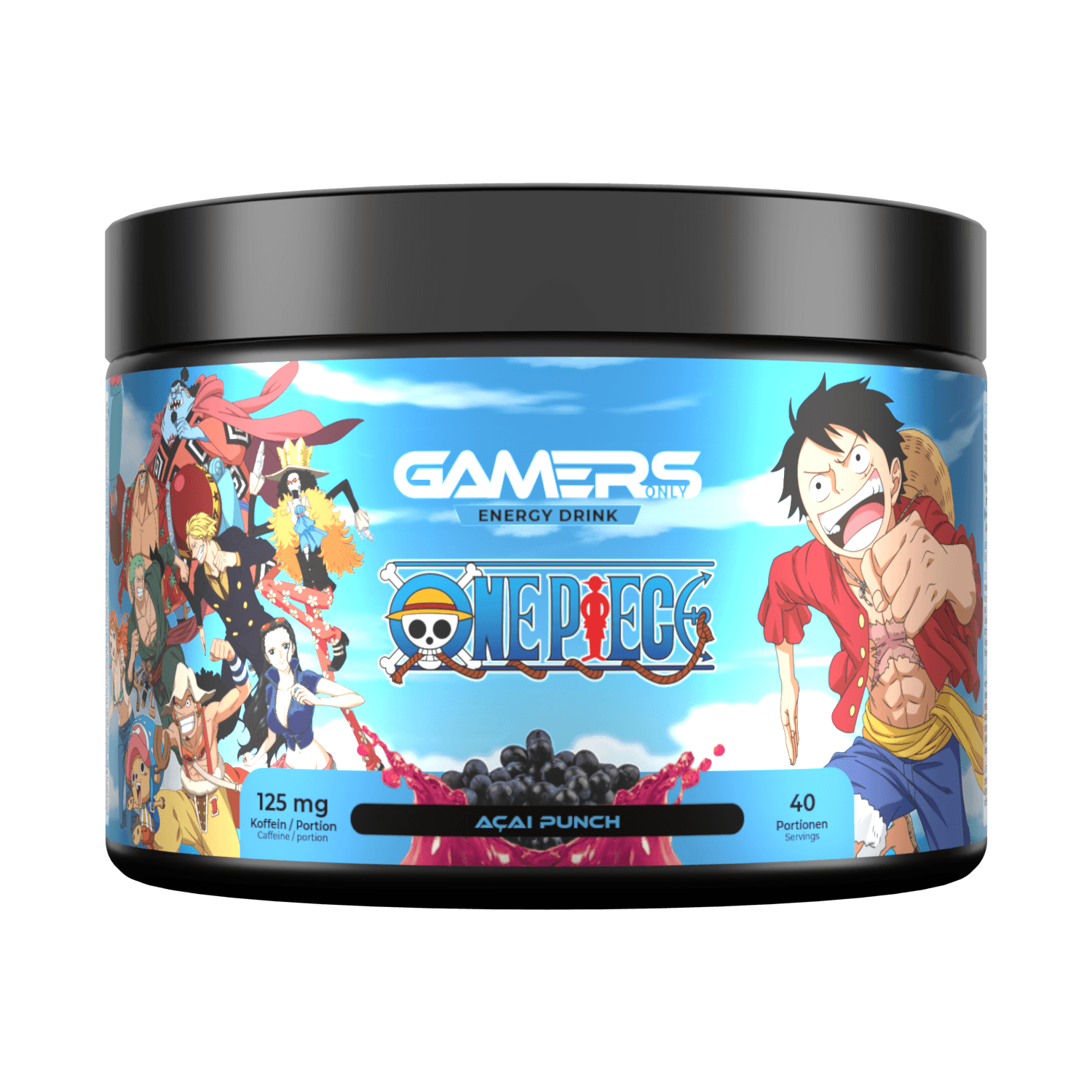 GAMERS ONLY - ENERGY ONE PIECE ACAI Energy Drink