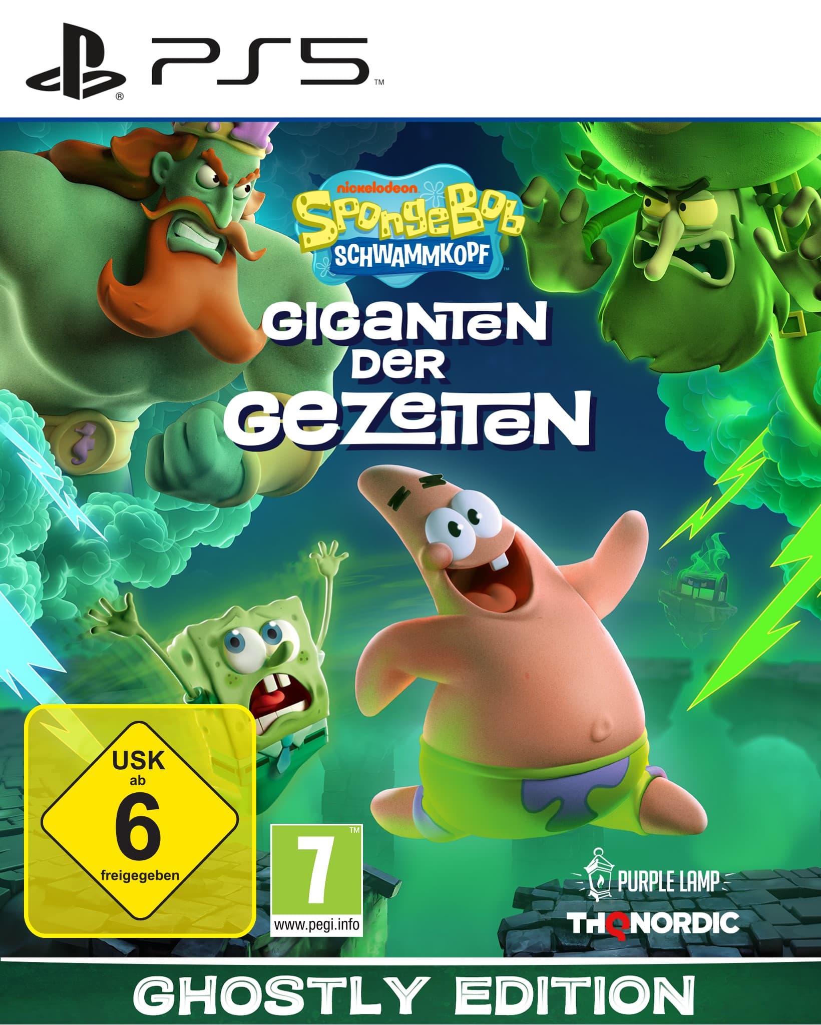 SpongeBob Schwammkopf: Giganten der Gezeiten – Ghostly Edition - PlayStation 5