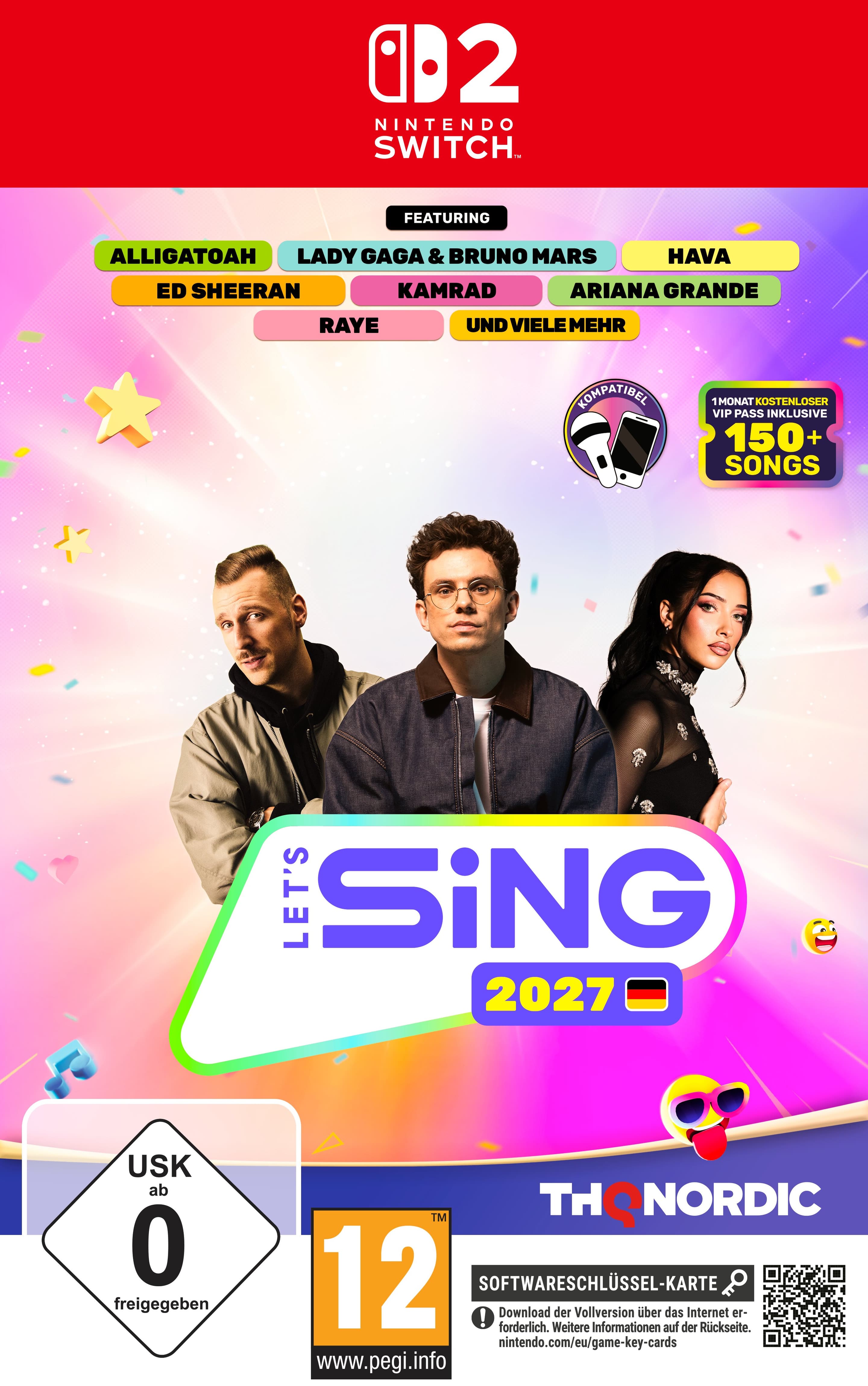 Let's Sing 2027 - Mit deutschen Hits - Nintendo Switch 2