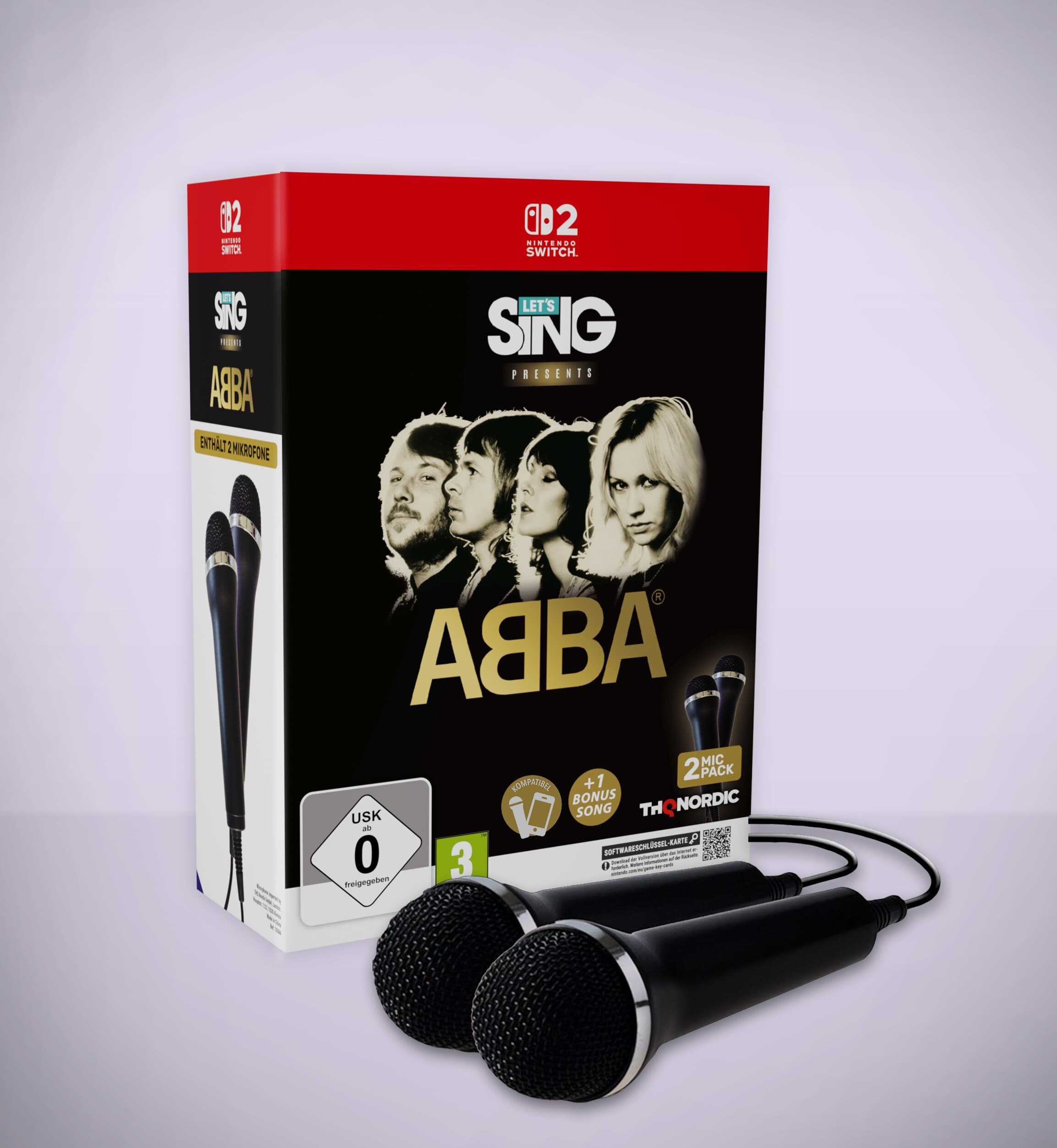 Let's Sing ABBA 2027 + 2 Mikrofone - Nintendo Switch 2