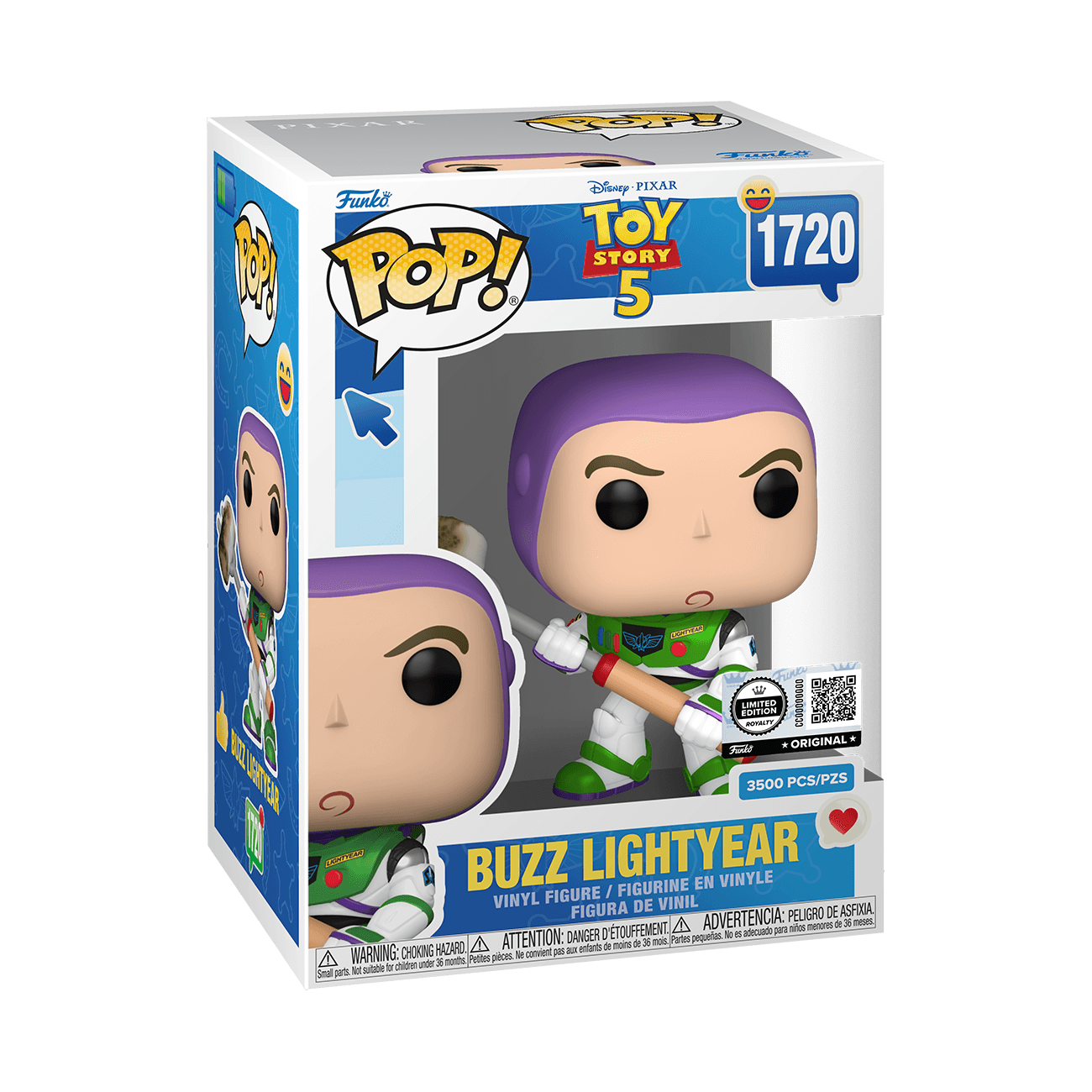 Funko - POP! - POP Royalty Limited Edition: Toy Story 5- POP 12
