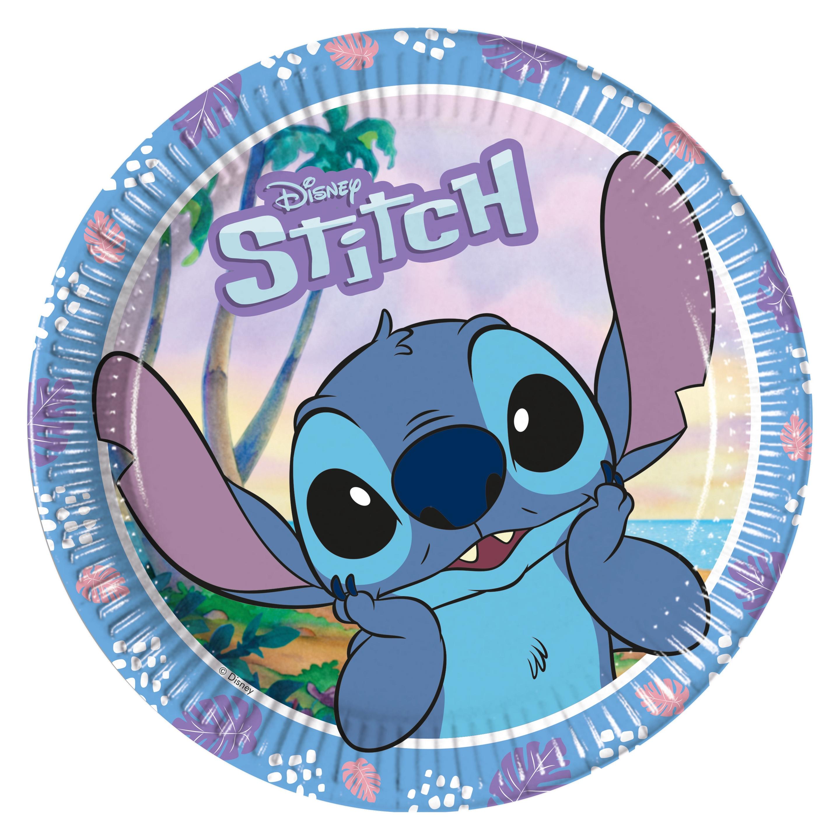 Procos - Disney Stitch - Pappteller 23 cm (8 Stück)