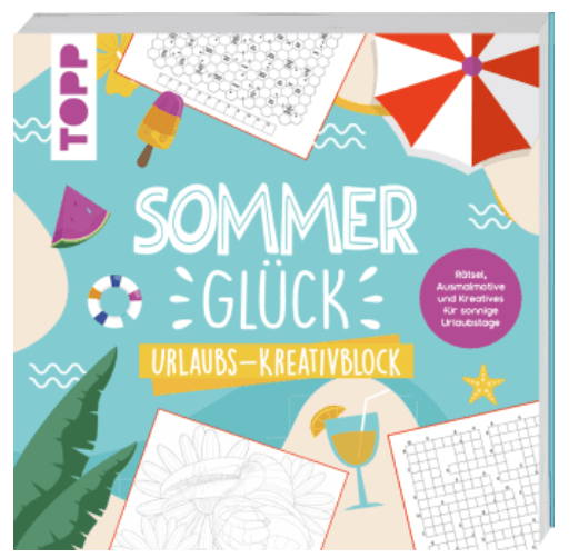 Sommerglück - Urlaubs-Kreativblock
