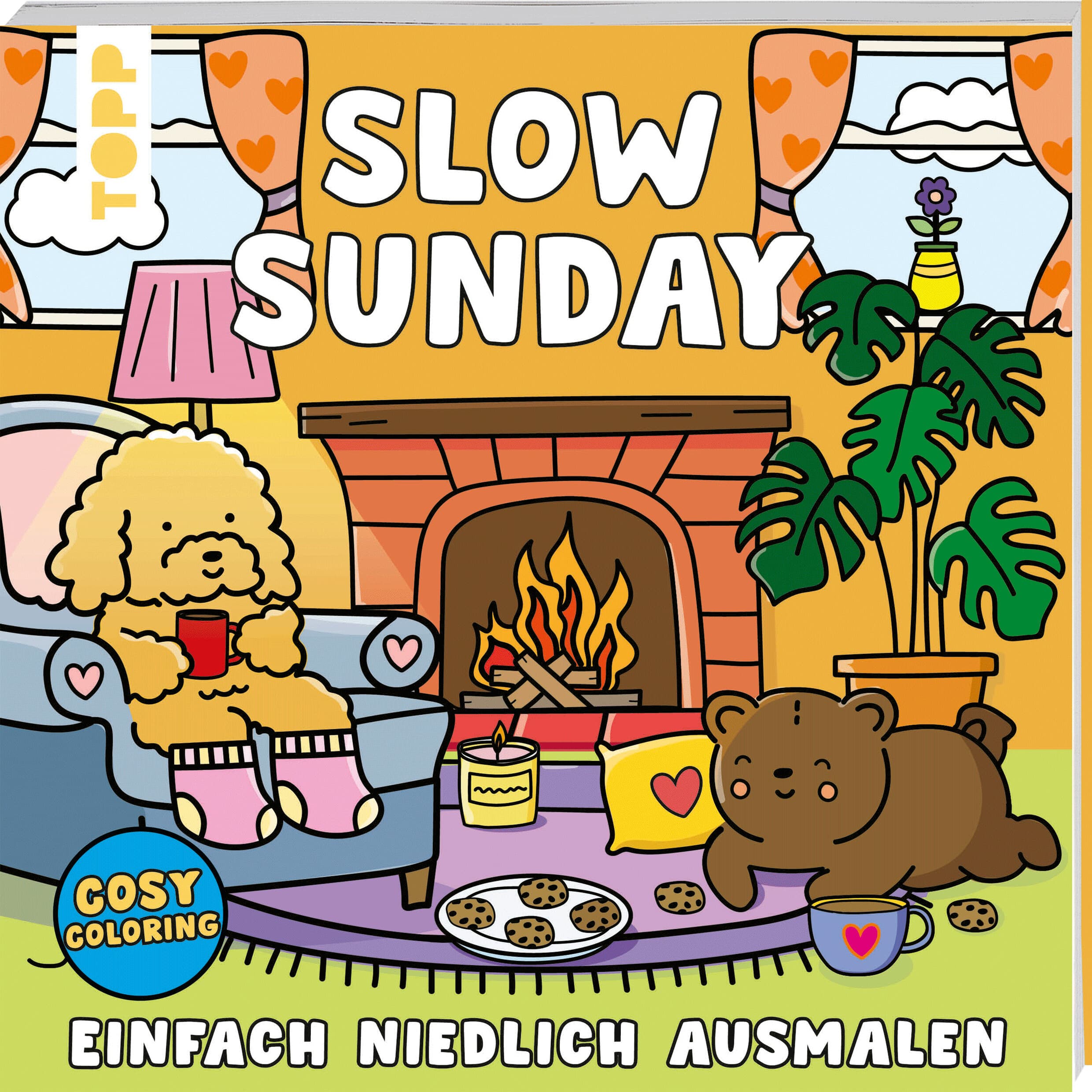 Sam Jayne - Cosy Coloring - Slow Sunday