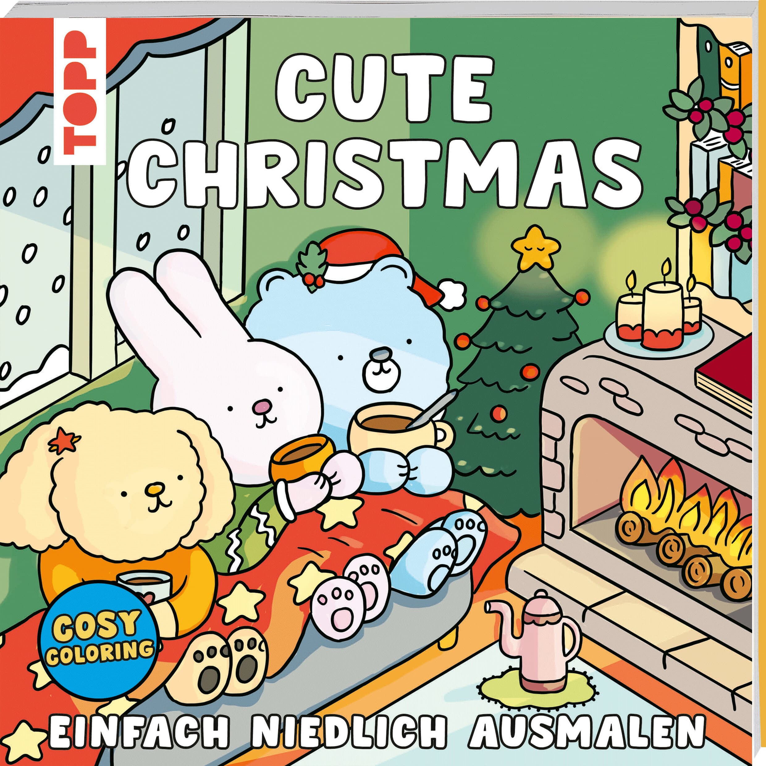 Anna Guillet - Cosy Coloring - Cute Christmas