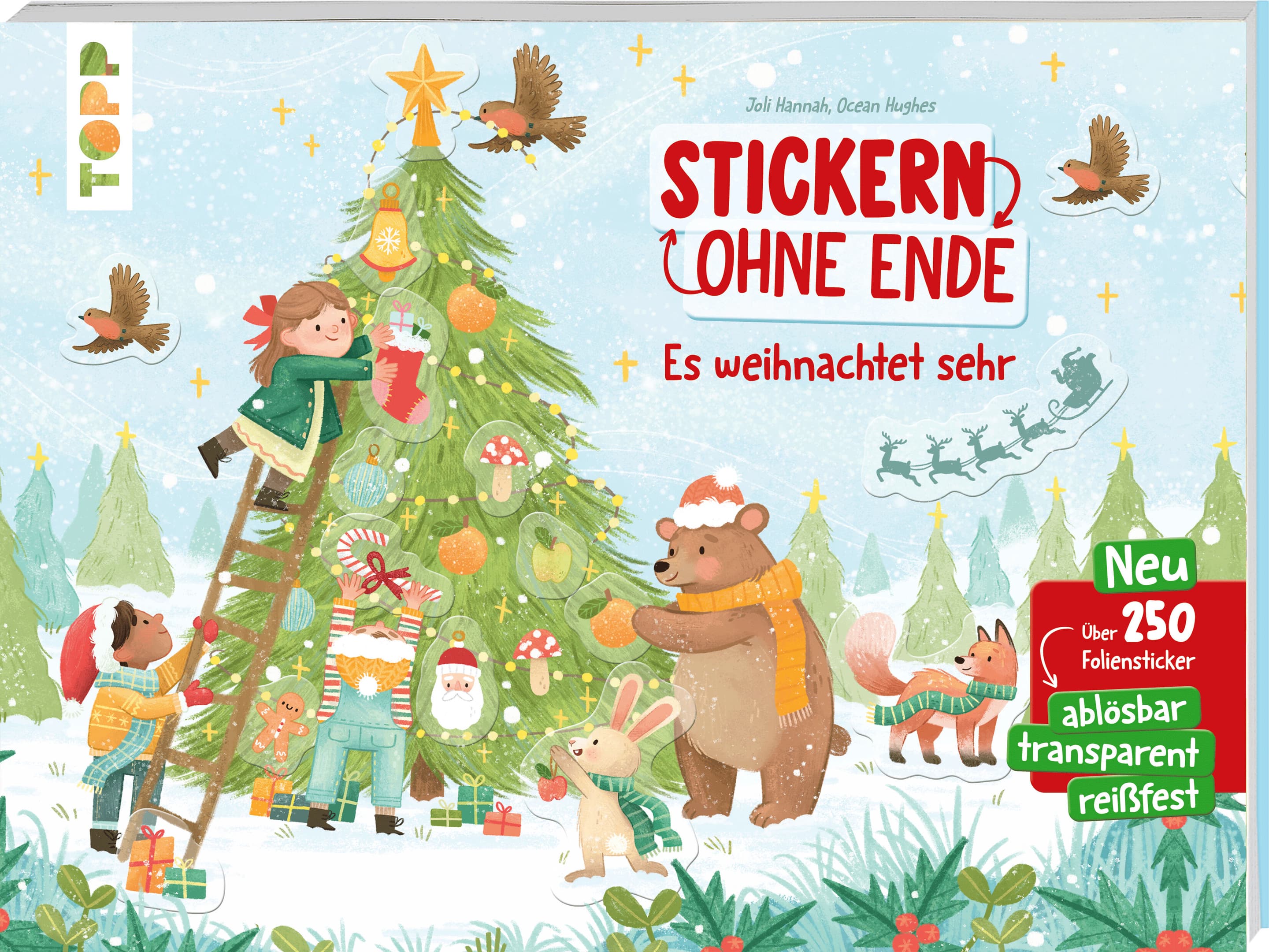 Stickern ohne Ende - Es weihnachtet sehr