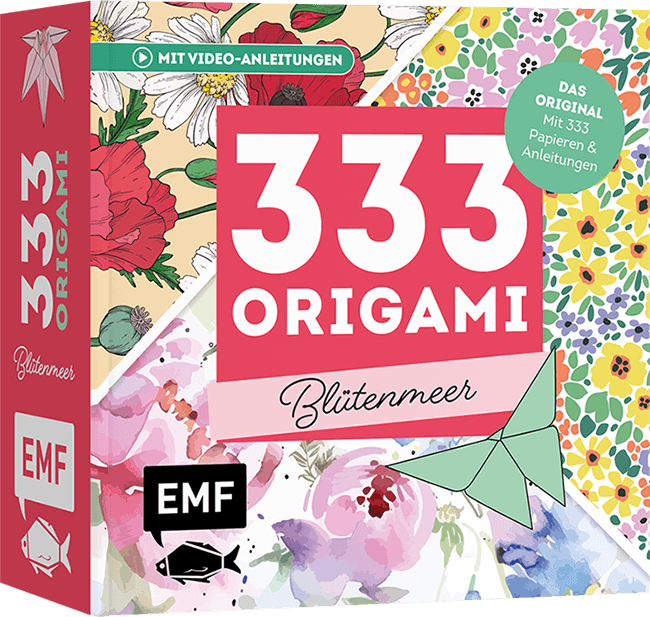 333 Origami – Blütenmeer – Florales Faltvergnügen für Blumen-Fans