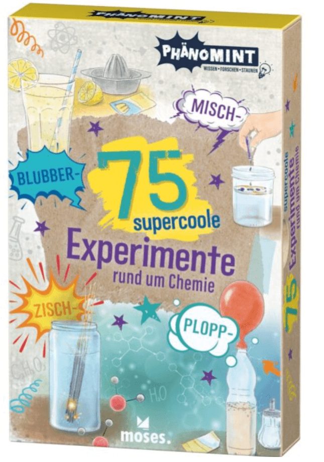 moses. - PhänoMINT 75 supercoole Blubber-Zisch-Misch-Plopp-Experimente
