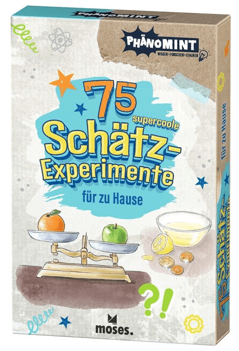 moses. - PhänoMINT 75 supercoole Schätz-Experimente für zu Hause