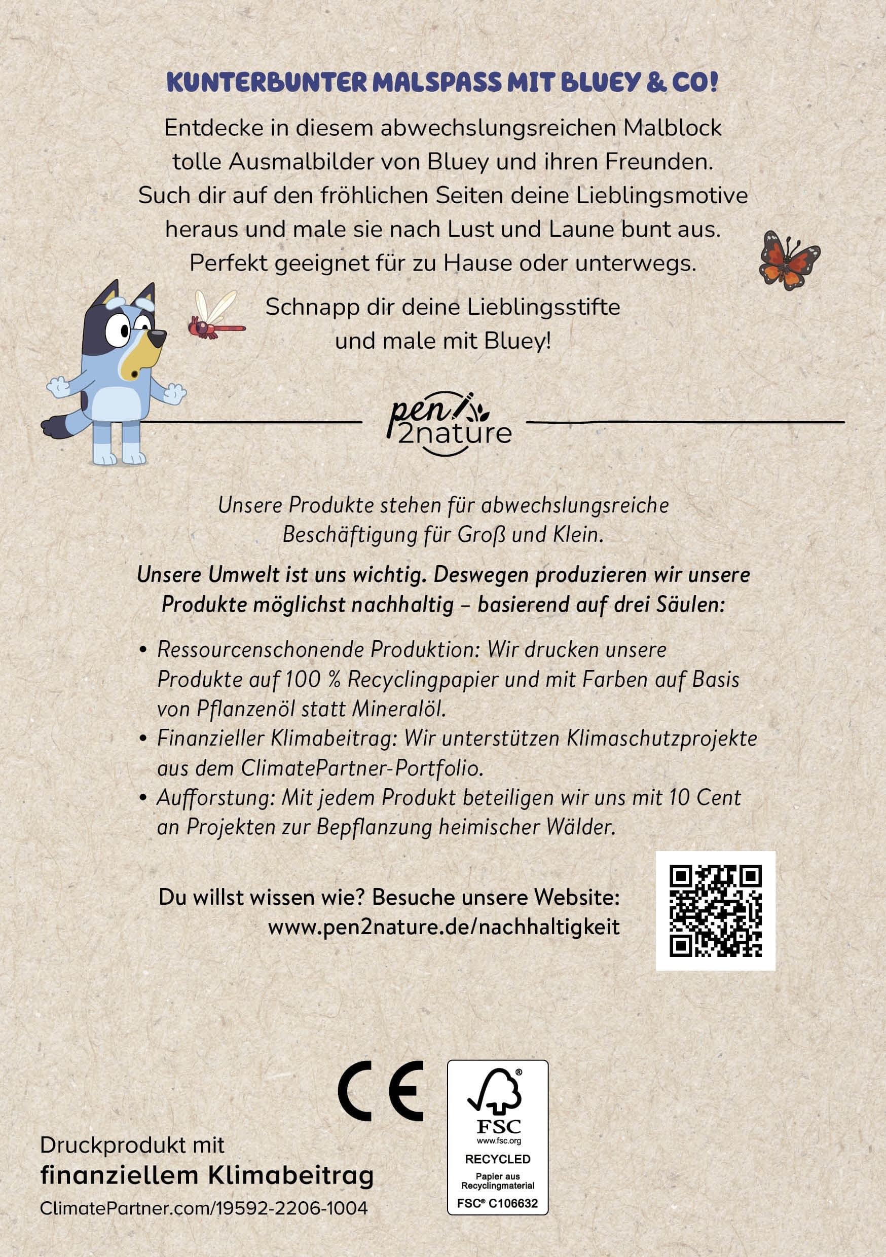 Produktbild Bluey Mein Malblock 2 von 4