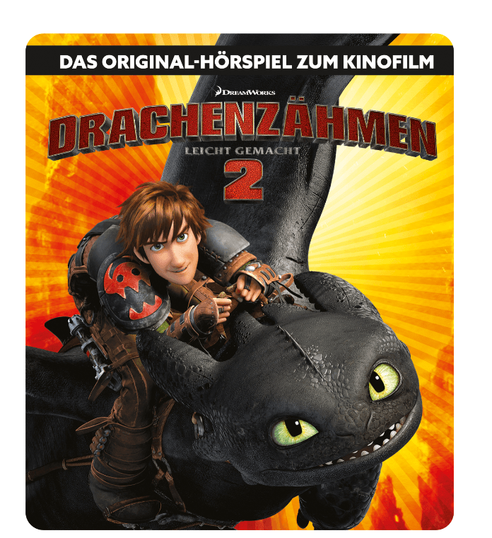 Produktbild tonies - Hörfigur für die Toniebox: How to Train Your Dragon: Dreamworks Drachenzähmen leicht gemacht  2 4 von 4