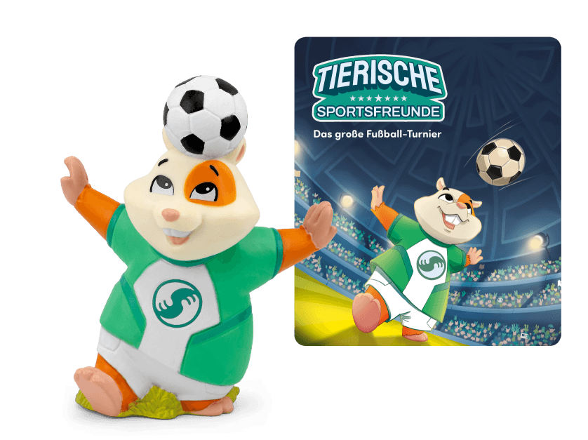 tonies - Hörfigur für die Toniebox: Tierische Sportsfreunde: Das große Fußballturnier