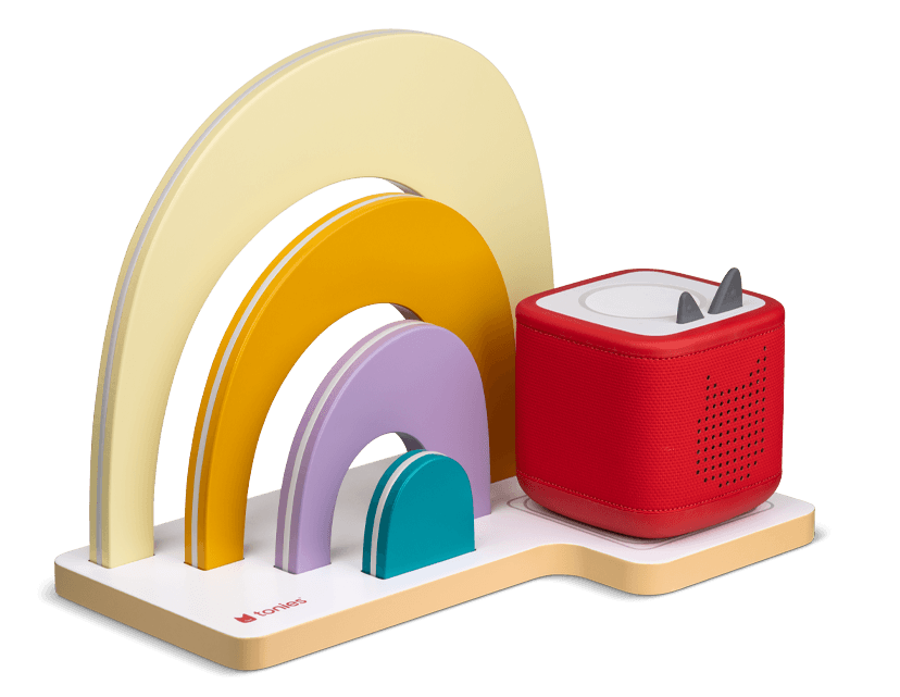 tonies - Ausrüstung - Standregal - Regenbogen