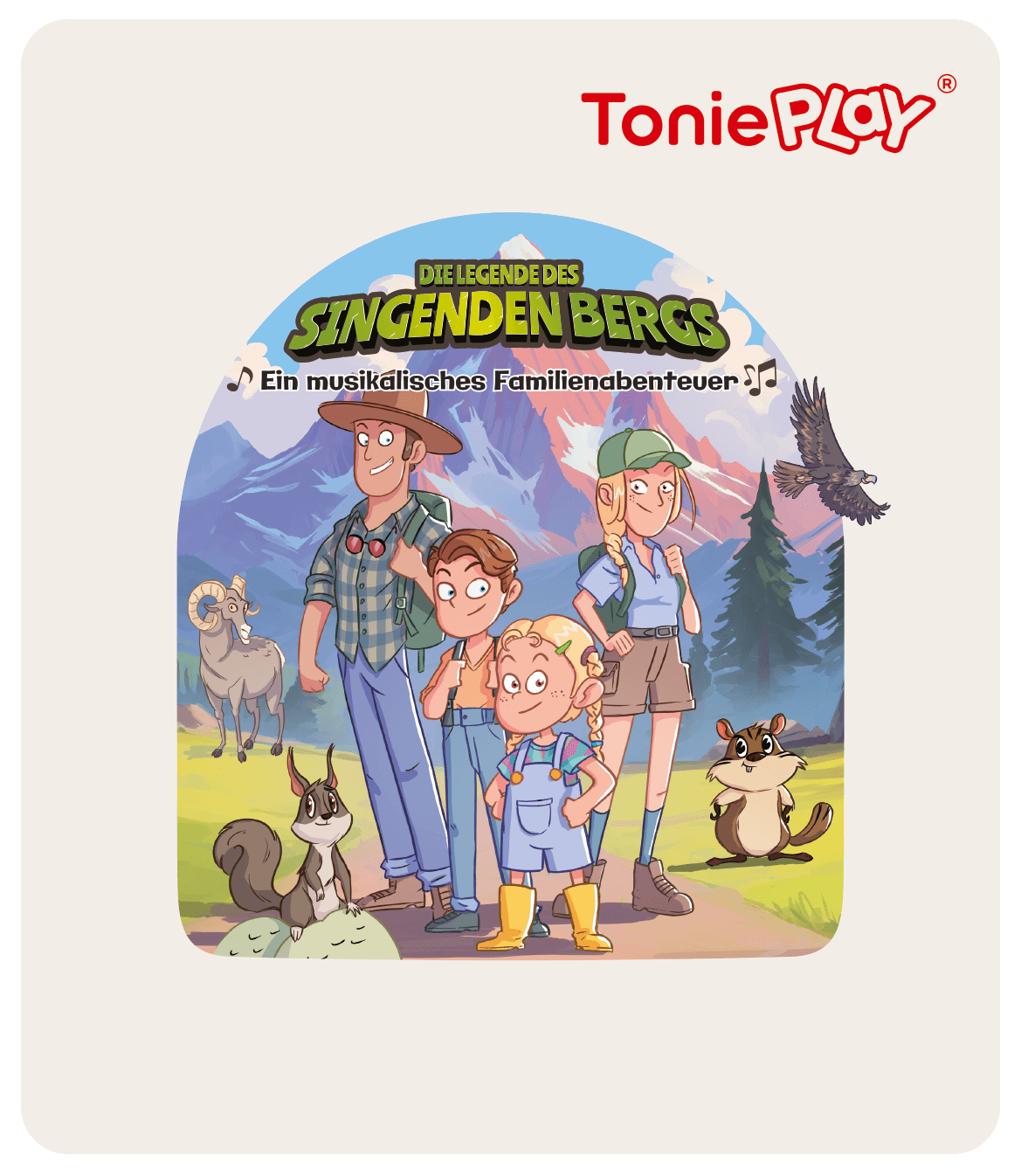 tonies - Toniebox 2 - Tonieplay Game S - Die Legende des singenden Bergs: Ein musikalisches Familienabenteuer 