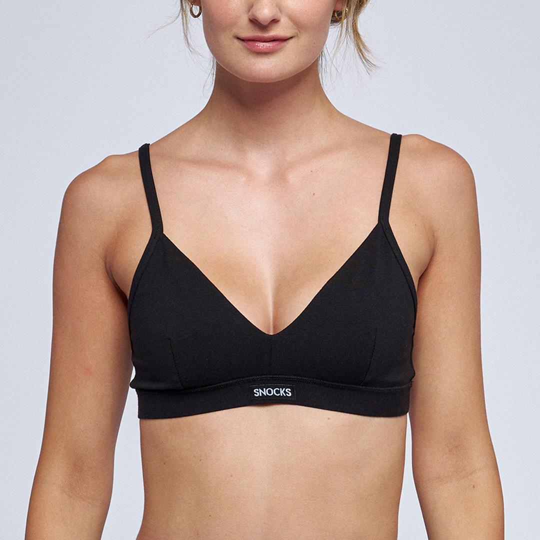 Produktbild SNOCKS Damen Soft-BH Retro aus Bio-Baumwolle 3 von 8