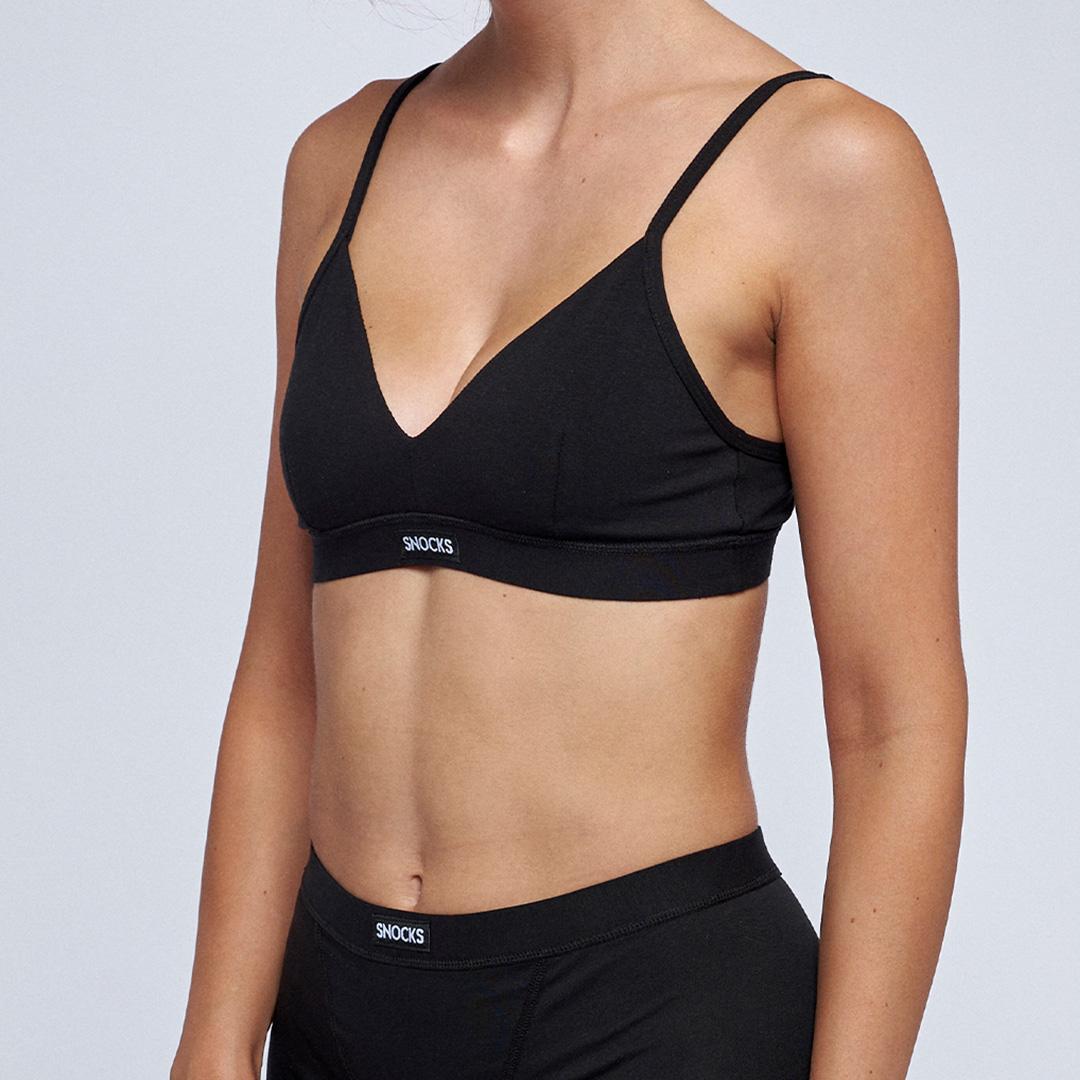 Produktbild SNOCKS Damen Soft-BH Retro aus Bio-Baumwolle 4 von 8