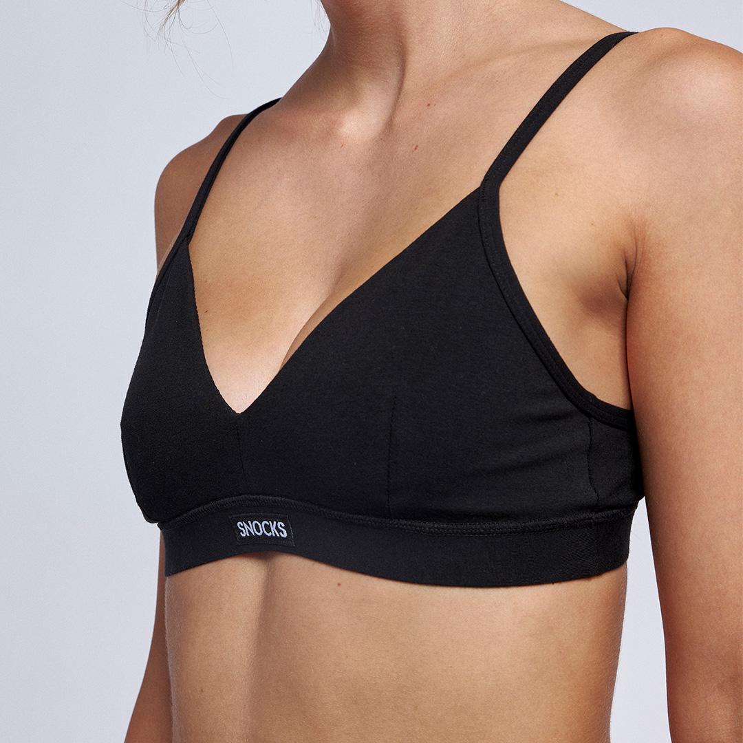Produktbild SNOCKS Damen Soft-BH Retro aus Bio-Baumwolle 6 von 8