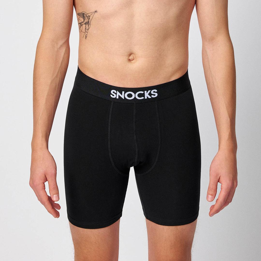 Produktbild SNOCKS Herren Long Boxer aus Bio-Baumwolle 2er Pack 4 von 8