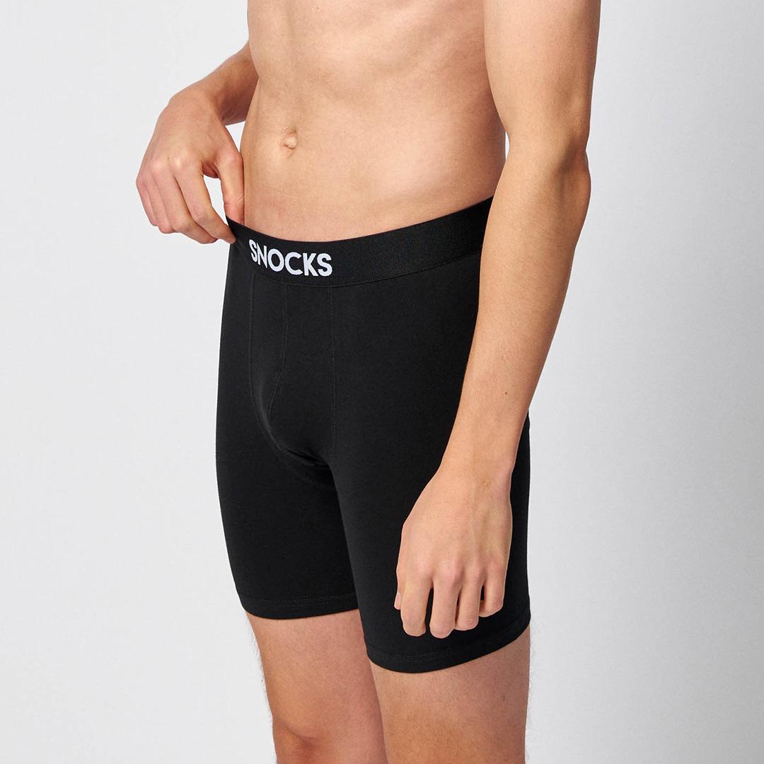 Produktbild SNOCKS Herren Long Boxer aus Bio-Baumwolle 2er Pack 5 von 8
